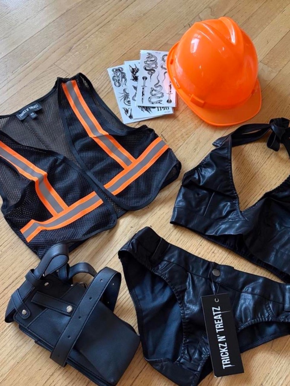 Dollskill construction halloween costume